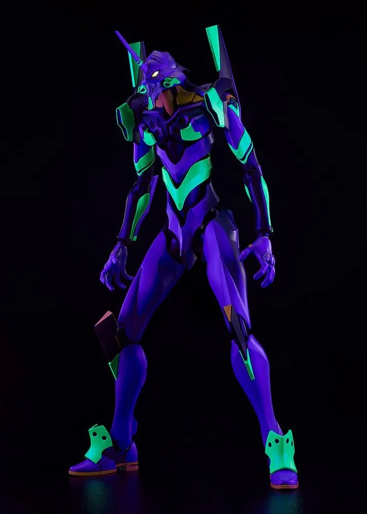 Rebuild of Evangelion Moderoid Plastic Model Kit DX-SCALE Evangelion Test Type-01 Luminous Set Edition 26 cm